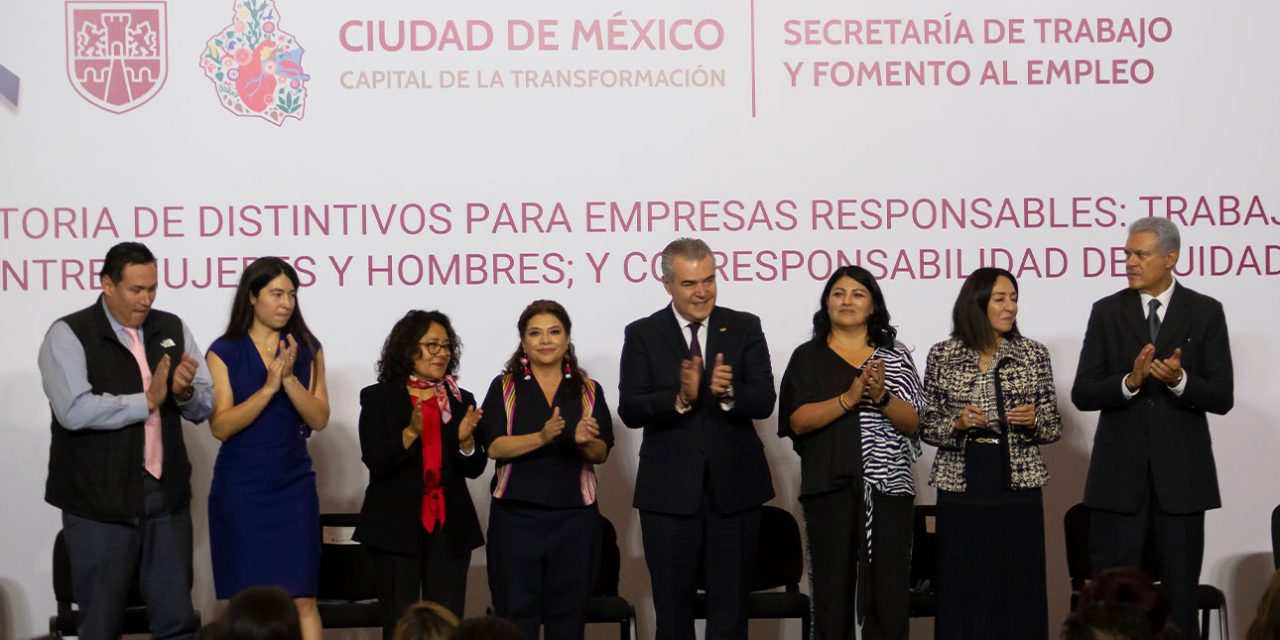 Lanza Clara Brugada primera convocatoria para entrega de distintivos a empresas responsables que respetan los Derechos Laborales
