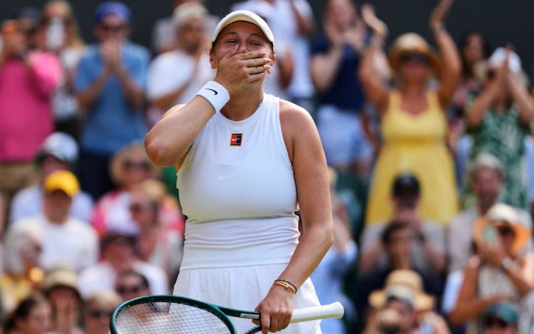 Dejó el tenis a los 21 años por la muerte de su padre y jugará la final de Wimbledon tras vencer a la Nº1: “Luché con mi salud mental”