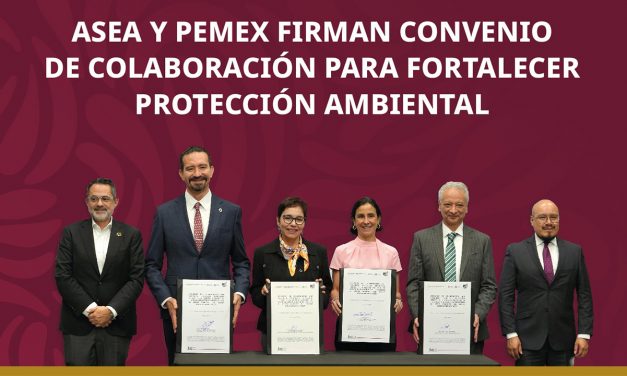 Firma de convenio de colaboración ASEA-PEMEX