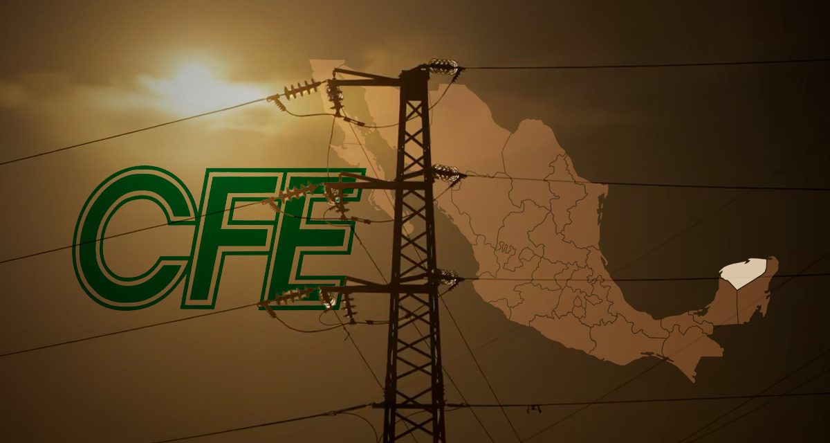 Restablece CFE el suministro eléctrico a la totalidad de los usuarios afectados en la península de Yucatán