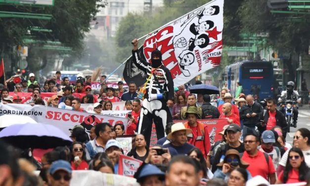 La Coordinadora Nacional de Trabajadores de la Educación (CNTE) anunció un paro nacional de 48 horas