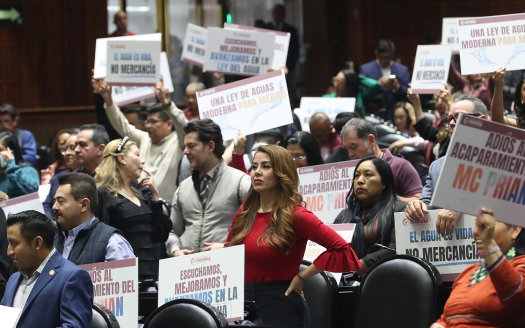 Diputados aprueban reforma a la Ley de Aguas; pasa al Senado para su ratificación