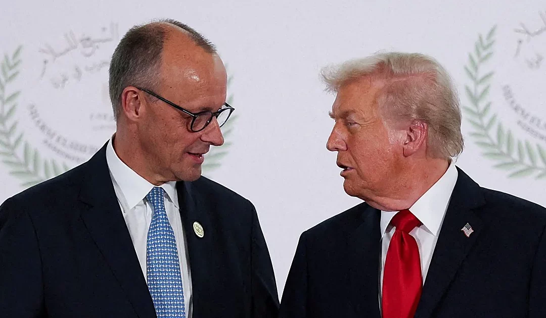 Trump critica al presidente alemán Merz y le pide que deje de interferir en los asuntos de Irán.