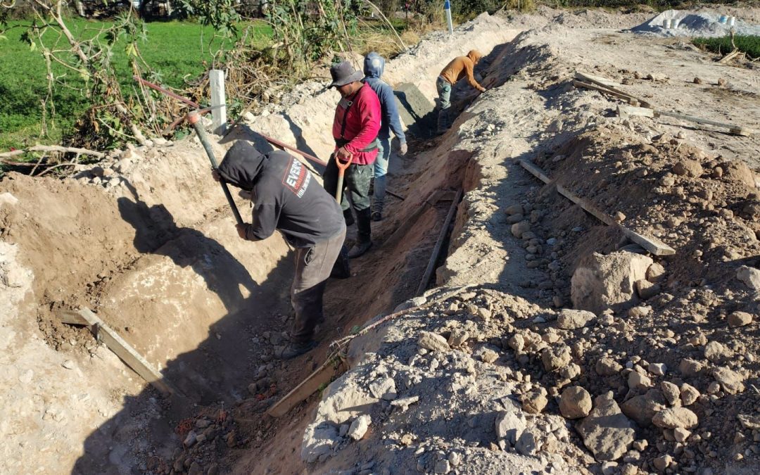 Gobierno de México moderniza canales principales de riego del Valle del Mezquital para fortalecer al agro y servicio de agua potable