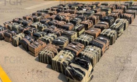 FGR INCINERA MÁS DE CUATRO TONELADAS DE CLORHIDRATO DE COCAÍNA