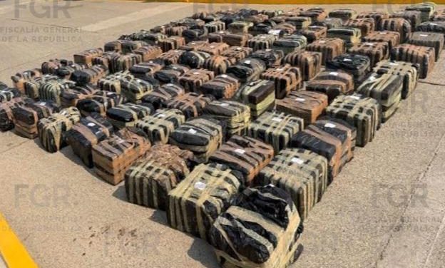 FGR INCINERA MÁS DE CUATRO TONELADAS DE CLORHIDRATO DE COCAÍNA