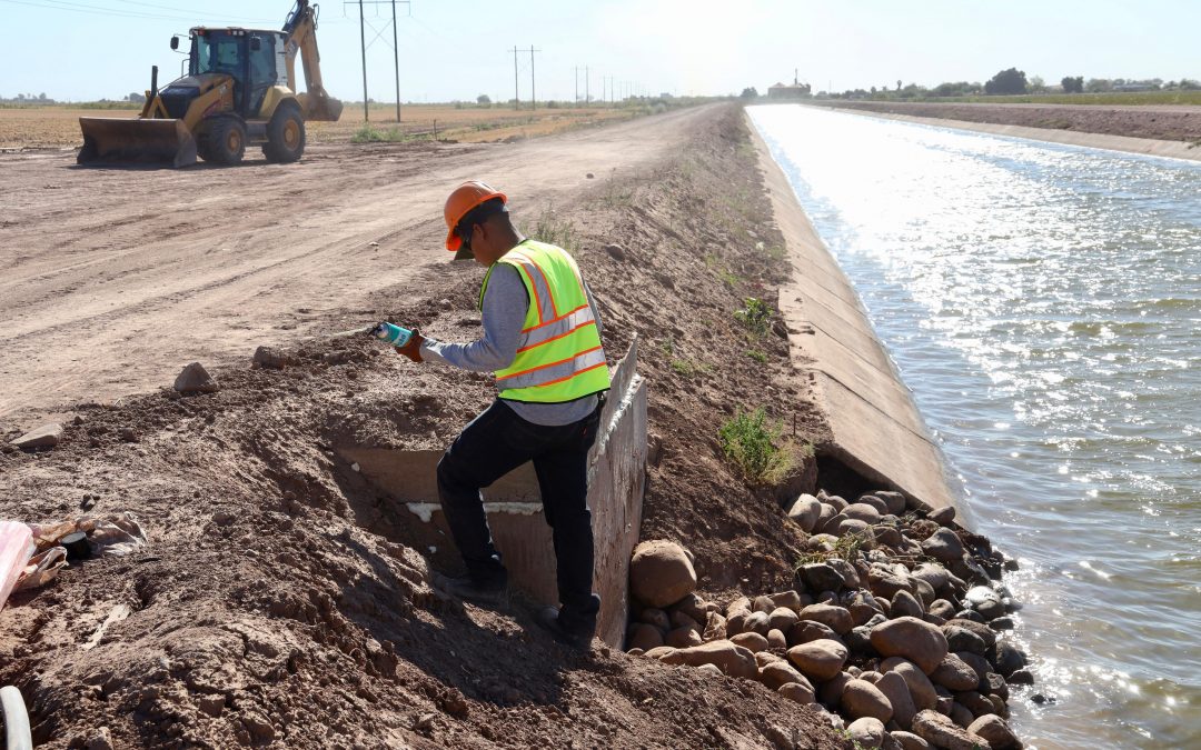 El Gobierno de México inaugura canal de riego, para fortalecer