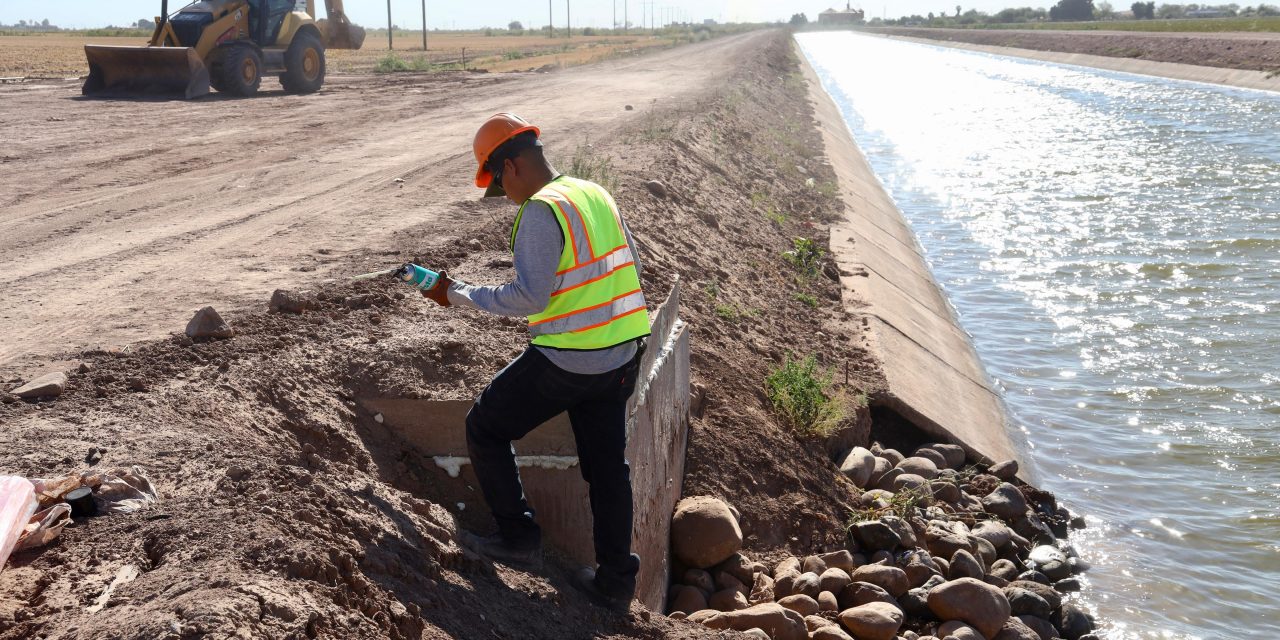 El Gobierno de México inaugura canal de riego, para fortalecer
