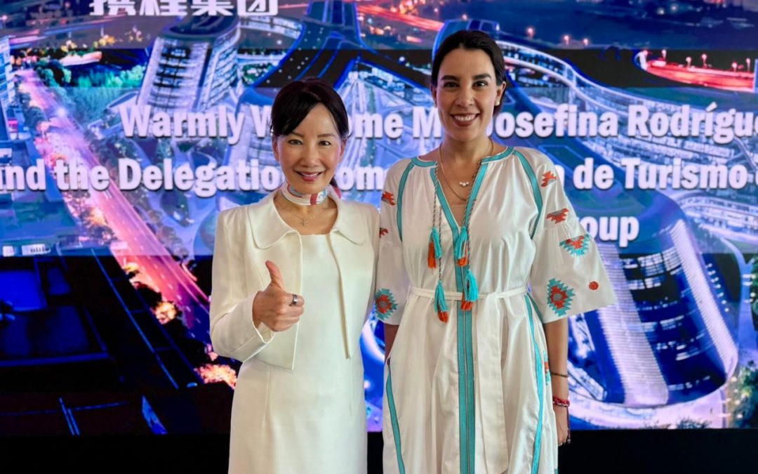 Josefina Rodríguez Zamora inicia gira de trabajo por China para promocionar la oferta turística de México en el mercado asiático