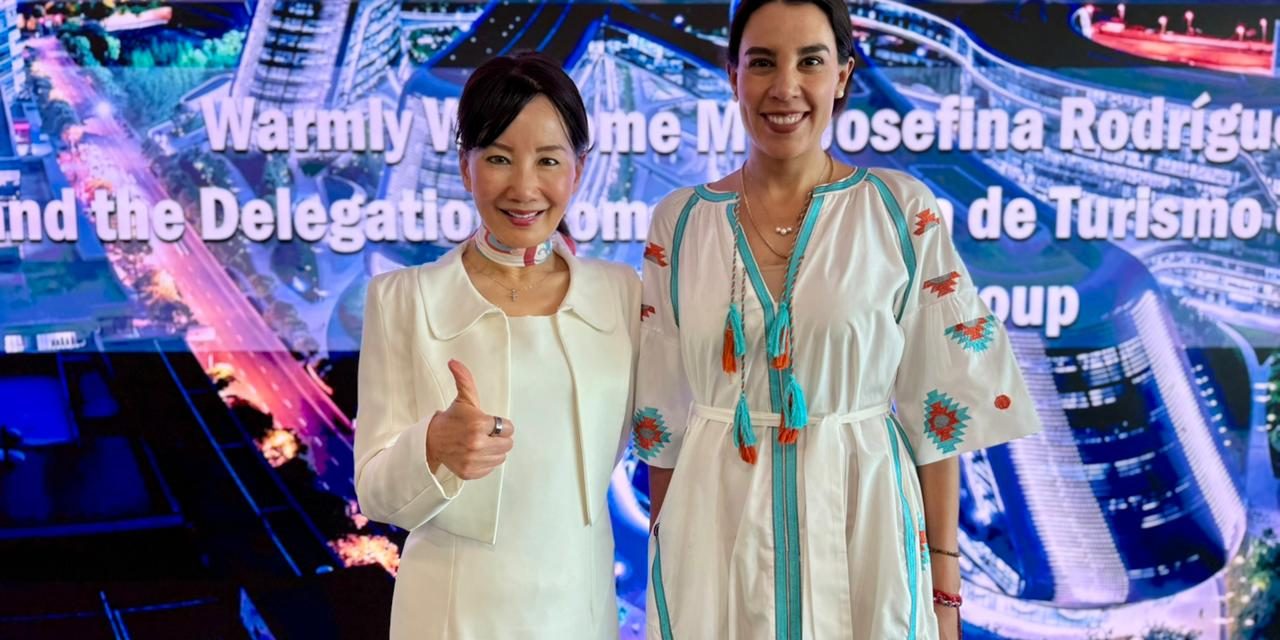 Josefina Rodríguez Zamora inicia gira de trabajo por China para promocionar la oferta turística de México en el mercado asiático