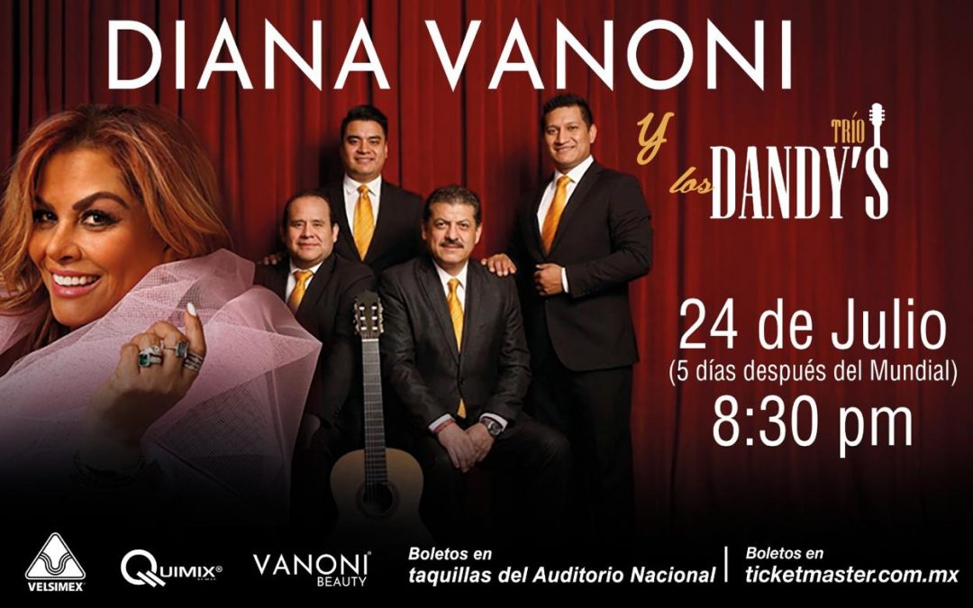 DIANA VANONI Y EL TRÍO LOS DANDYS PROMETEN UNA VELADA INOLVIDABLE EN EL LUNARIO