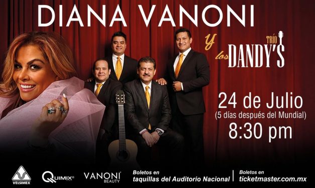 DIANA VANONI Y EL TRÍO LOS DANDYS PROMETEN UNA VELADA INOLVIDABLE EN EL LUNARIO