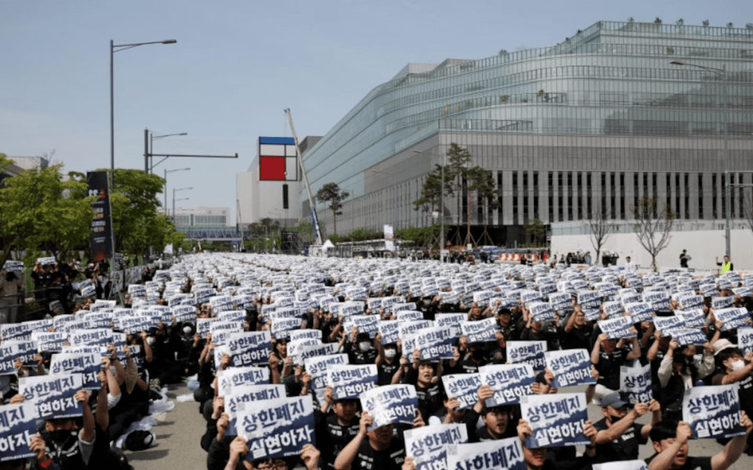 Exclusiva: En Samsung, el auge mundial de la IA provocó una huelga inminente y profundas divisiones.