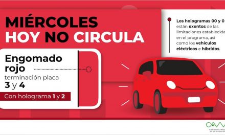 Hoy No Circula para este 7 de mayo en CDMX y Edomex