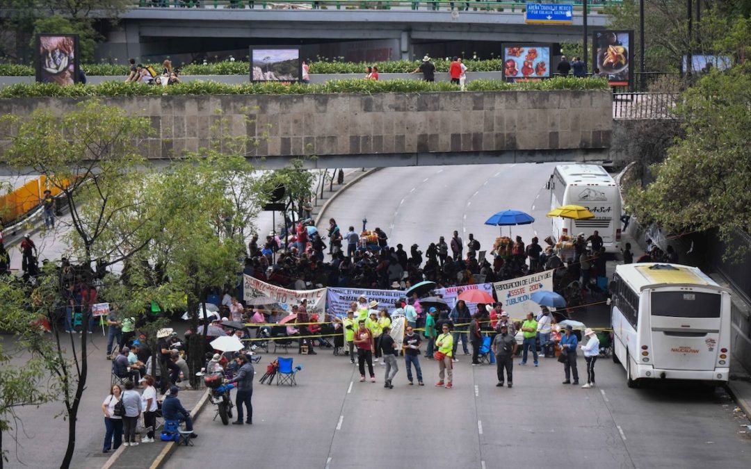 Marea de dignidad y bloqueos: Así transcurre la jornada de movilizaciones este 10 de mayo en la CDMX