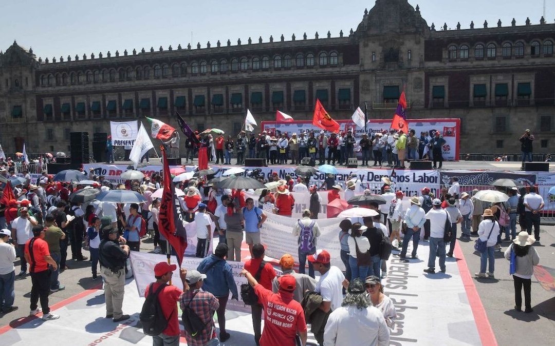 Marcha Nacional CNTE del 15 de mayo