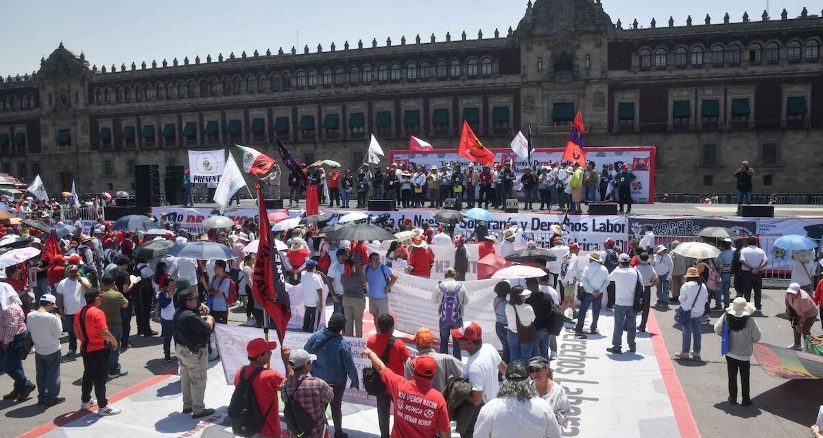 Marcha Nacional CNTE del 15 de mayo