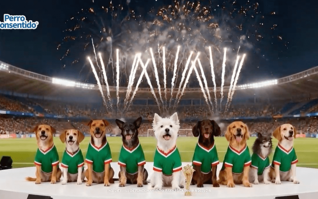 «Jugamos en casa, báñalo en casa», la campaña Del Perro Consentido que conecta la pasión futbolera con el bienestar de las mascotas