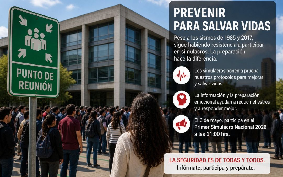 Persiste resistencia a simulacros en México, pese a sismos de 1985 y 2017