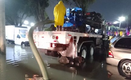 Conagua implementa acciones emergentes para desalojo de zonas anegadas