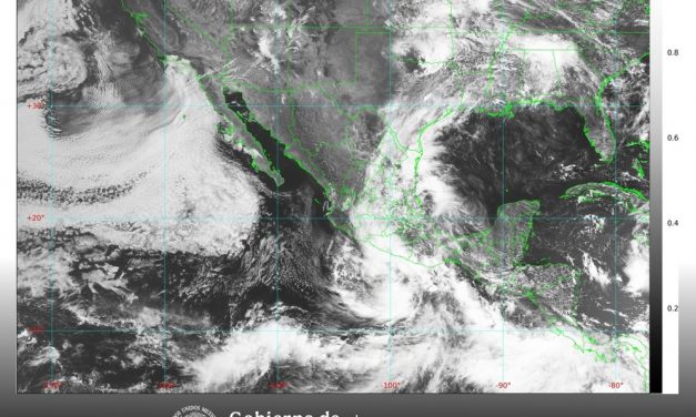 El Gobierno de México llama a extremar medidas de prevención ante los efectos de la depresión tropical Dos-E en costas del Pacífico