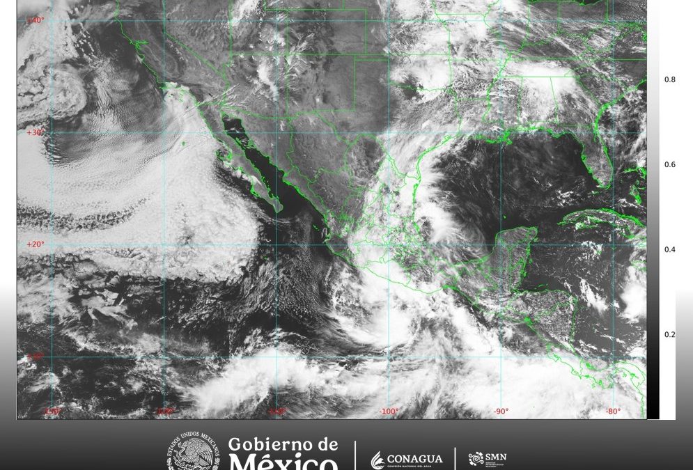 El Gobierno de México llama a extremar medidas de prevención ante los efectos de la depresión tropical Dos-E en costas del Pacífico
