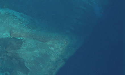 Exclusiva: Imágenes satelitales muestran una estructura sospechosa en un atolón en disputa en el Mar de China Meridional, pero luego desapareció. 