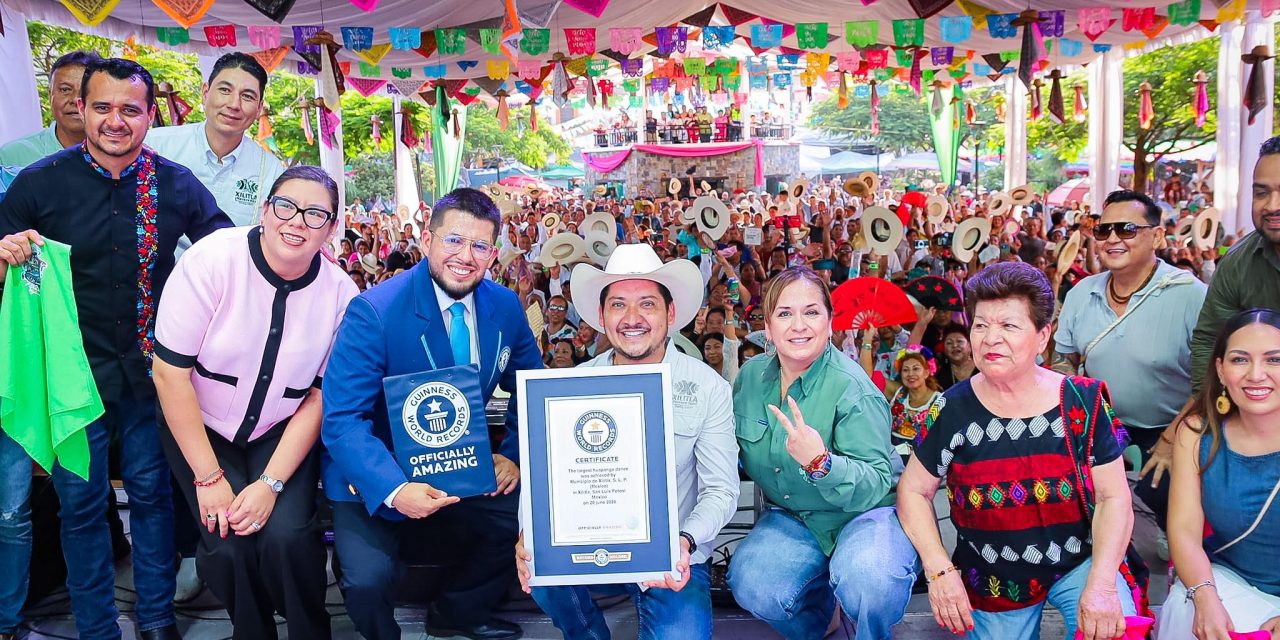 Xilitla, Pueblo Mágico, hace historia con Récord Guinness y proyecta el huapango de México al mundo