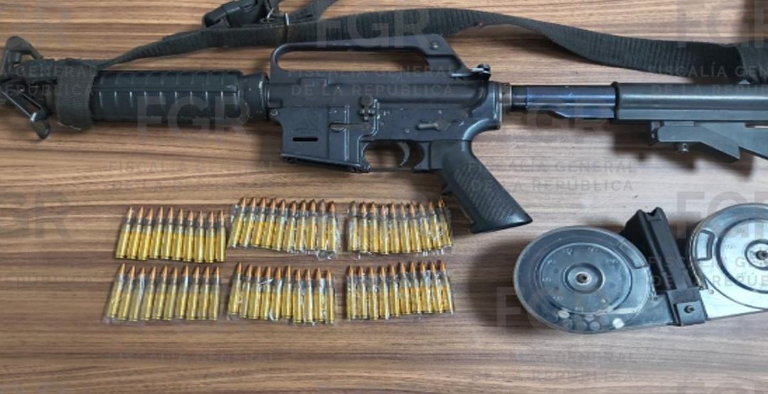FGR LLEVA A PROCESO A POSIBLE INTEGRANTE DE UNA ORGANIZACIÓN CRIMINAL QUE FUE DETENIDO JUNTO CON ARMAS DE FUEGO