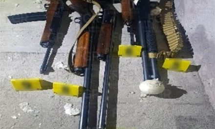 FGR, SSPC Y MARINA EJECUTAN ORDEN DE CATEO EN TLAXCALA; ASEGURAN CERCA DE UNA TONELADA DE COCAÍNA Y ARMAS DE ALTO PODER