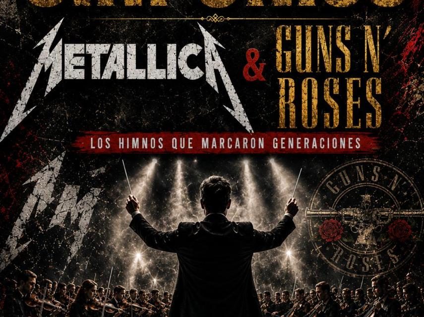 ESTA SEMANA LLEGA EL TRIBUTO SINFÓNICO A METALLICA Y GUNS N’ ROSES EN LA CDMX