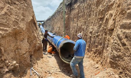 El Gobierno de México construye la segunda línea del acueducto Guadalupe Victoria, en beneficio de la capital tamaulipeca