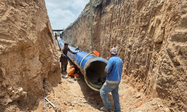 El Gobierno de México construye la segunda línea del acueducto Guadalupe Victoria, en beneficio de la capital tamaulipeca