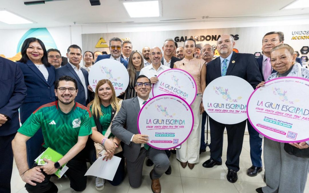 Inicia La Gran Escapada 2026, el Buen Fin del Turismo, con descuentos promedio de 35% en más de 114 mil experiencias turísticas