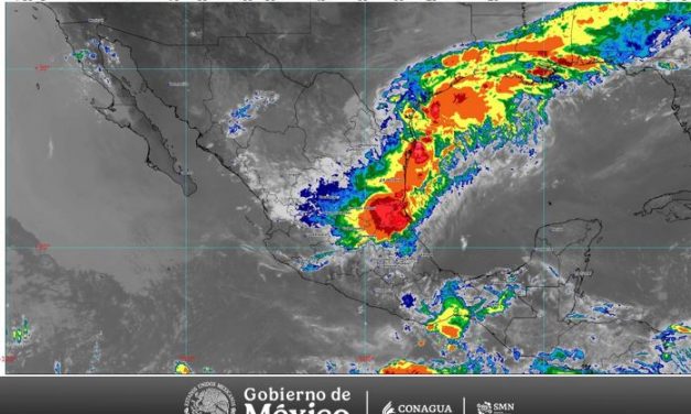 Se forma el potencial ciclón tropical Uno, a 105 km de Reynosa, Tamaulipas
