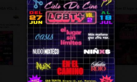 Funciones gratuitas de cine mexicano sobre diversidad sexual y de género en el barrio bravo de Tepito.
