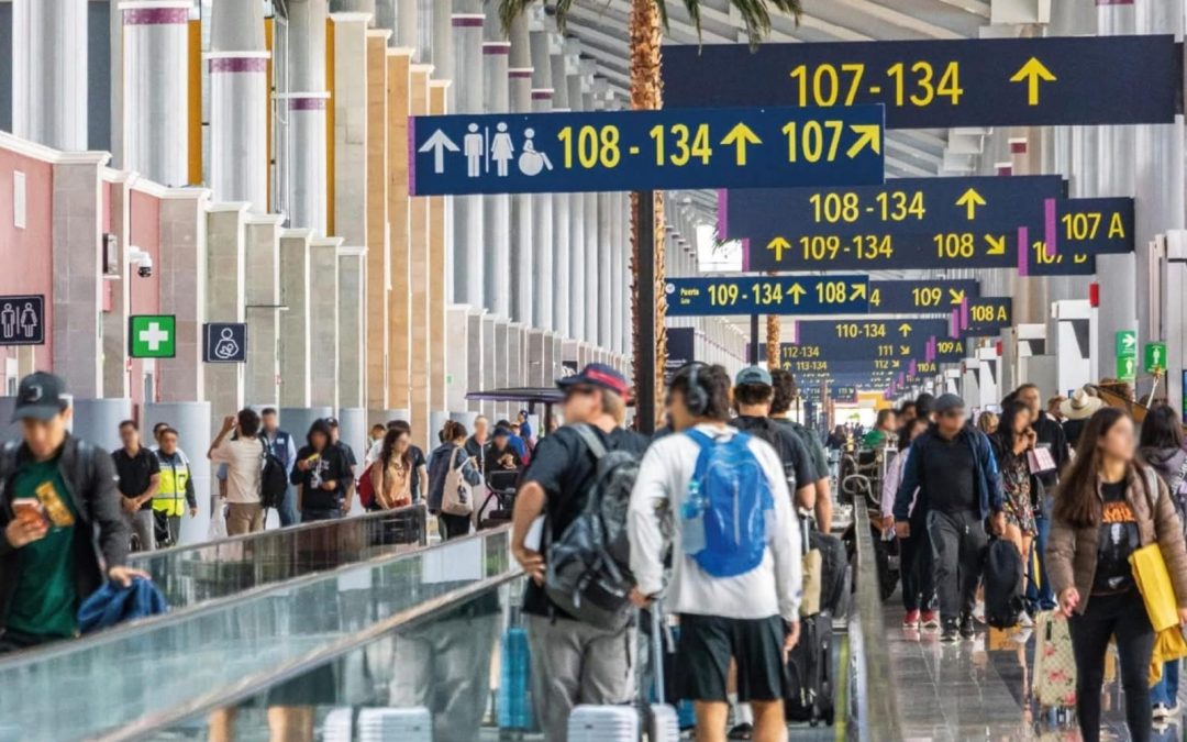 México rompe récord histórico con 42.87 millones de viajeros internacionales durante los primeros cinco meses del año