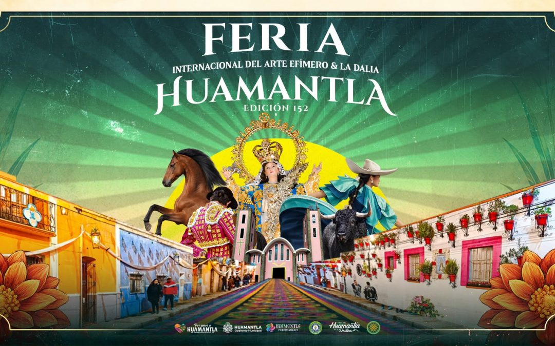 Josefina Rodríguez invita a vivir la Feria Internacional del Arte Efímero y la Dalia Huamantla 2026, un imperdible del turismo cultural de México