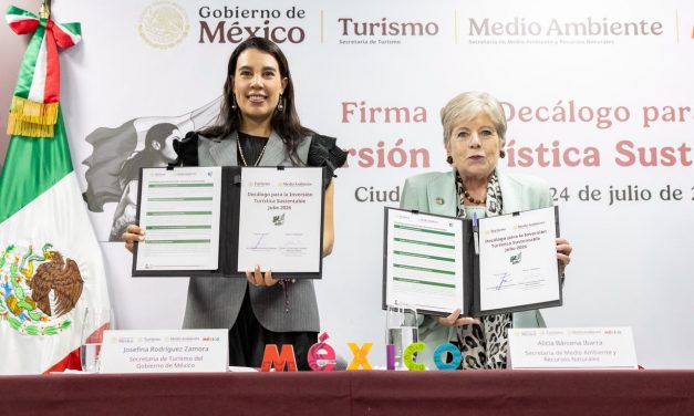 Sectur y Semarnat presentan el primer Decálogo para impulsar una inversión turística con bienestar y sustentabilidad