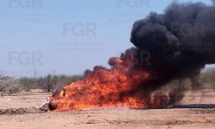 INCINERA FGR MIL 662 LITROS DE METANFETAMINA LÍQUIDA EN SONORA