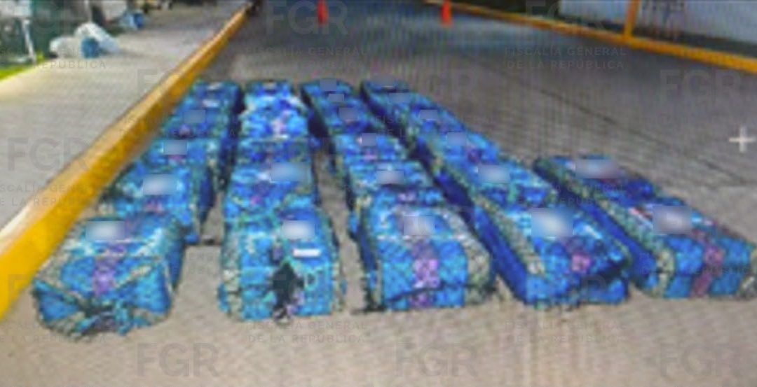 FGR LLEVA A PROCESO A DOS PERSONAS DETENIDAS JUNTO CON MÁS DE UNA TONELADA DE CLORHIDRATO DE COCAÍNA