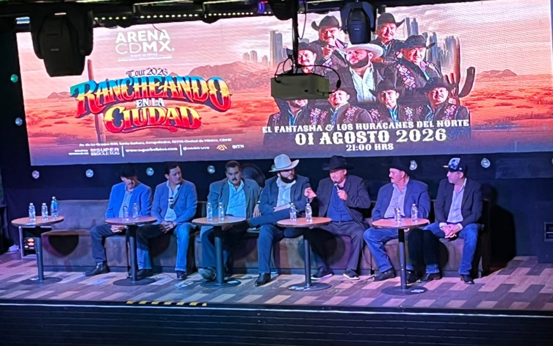 EL FANTASMA Y LOS HURACANES DEL NORTE SELLAN UNA ALIANZA HISTÓRICA RUMBO A LA ARENA CDMX