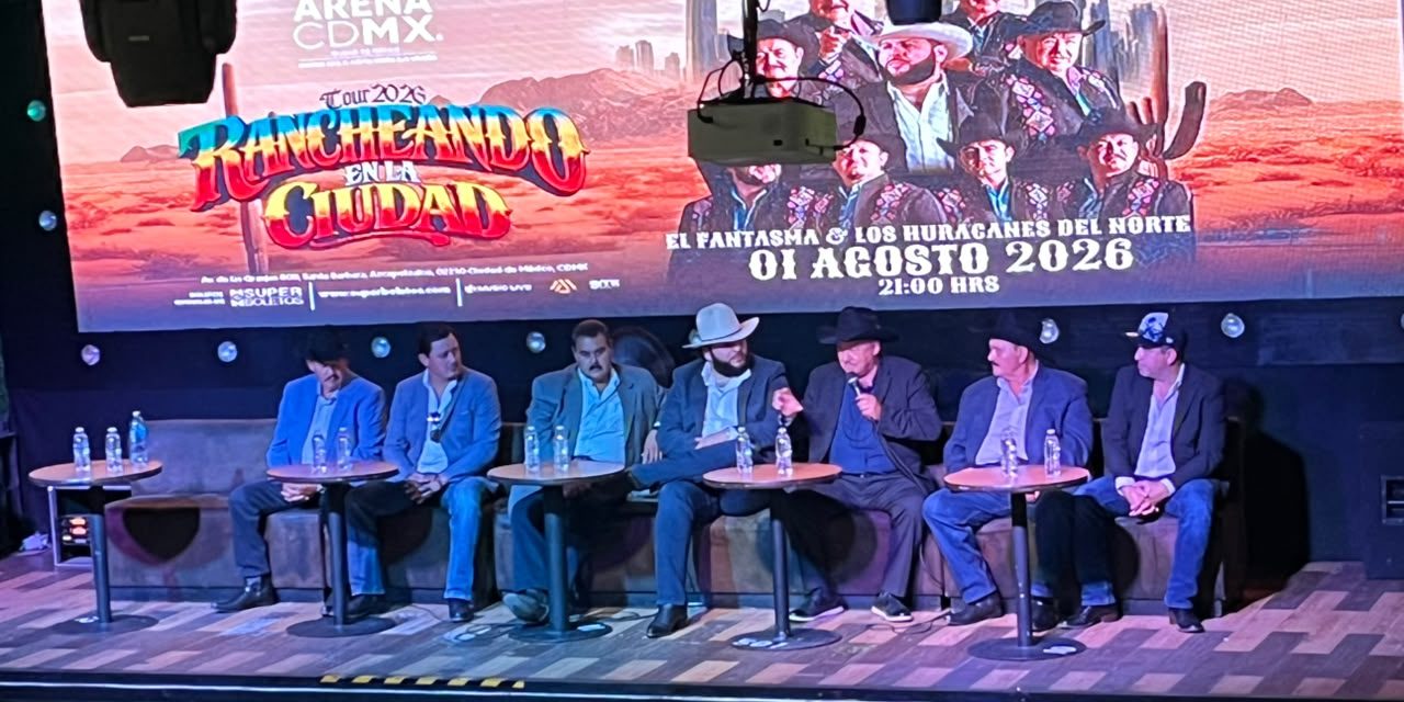 EL FANTASMA Y LOS HURACANES DEL NORTE SELLAN UNA ALIANZA HISTÓRICA RUMBO A LA ARENA CDMX