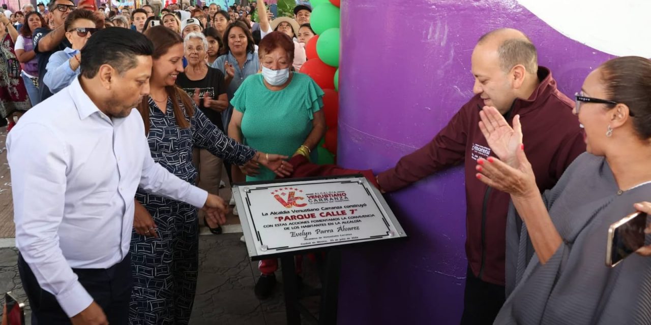 Parque Calle 7: de basurero a pulmón comunitario en Venustiano Carranza