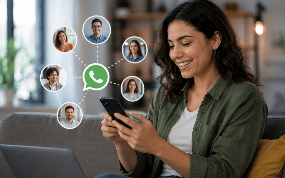 WhatsApp gana terreno en un mercado donde 73% de empresas y candidatos se conectan en redes sociales.