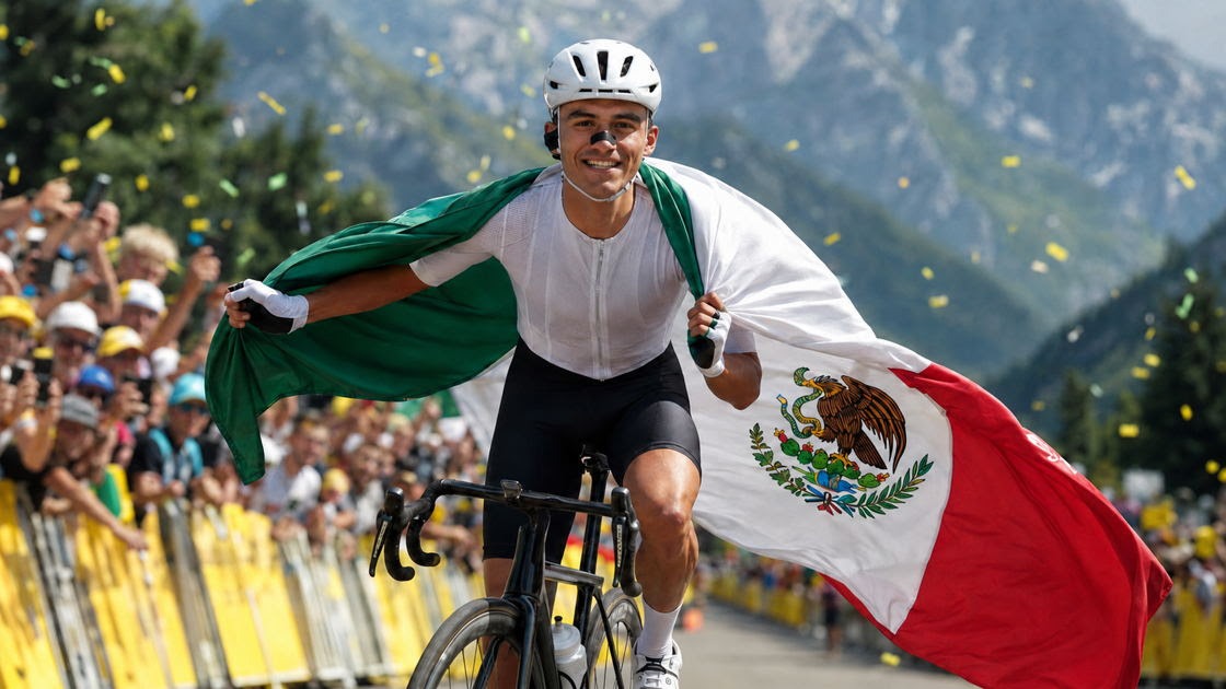 Isaac del Toro pedalea por un lugar en la historia del Tour de France: esto dicen las probabilidades