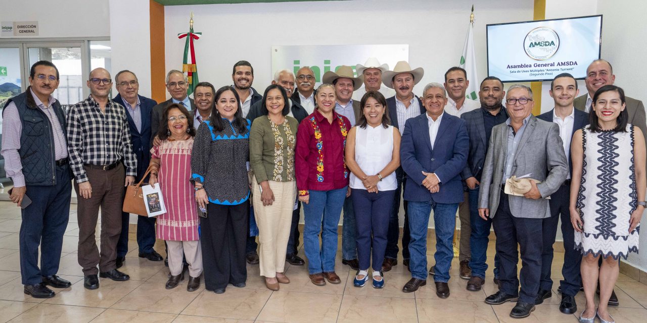 Impulsarán AGRICULTURA y AMSDA política integral para transformar el campo