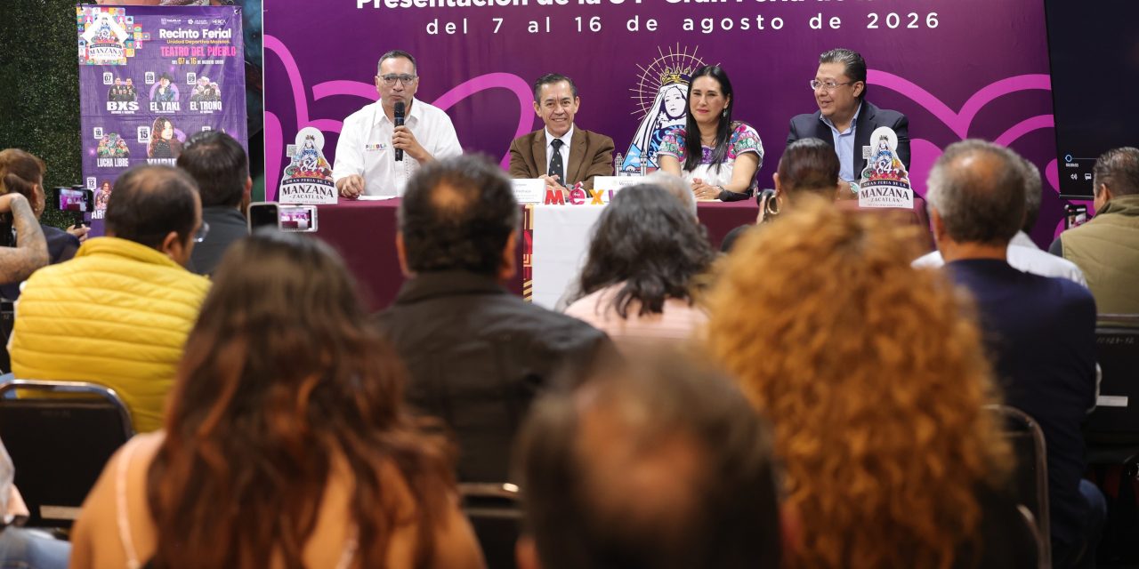 La Gran Feria de la Manzana celebra 84 años de historia en Zacatlán