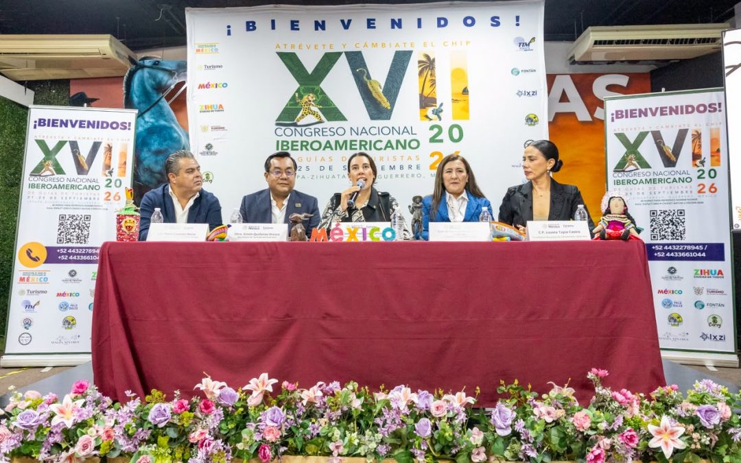 Ixtapa-Zihuatanejo, destino internacional y de gran riqueza turística, será sede del XVII Congreso Nacional e Iberoamericano de Guías de Turistas