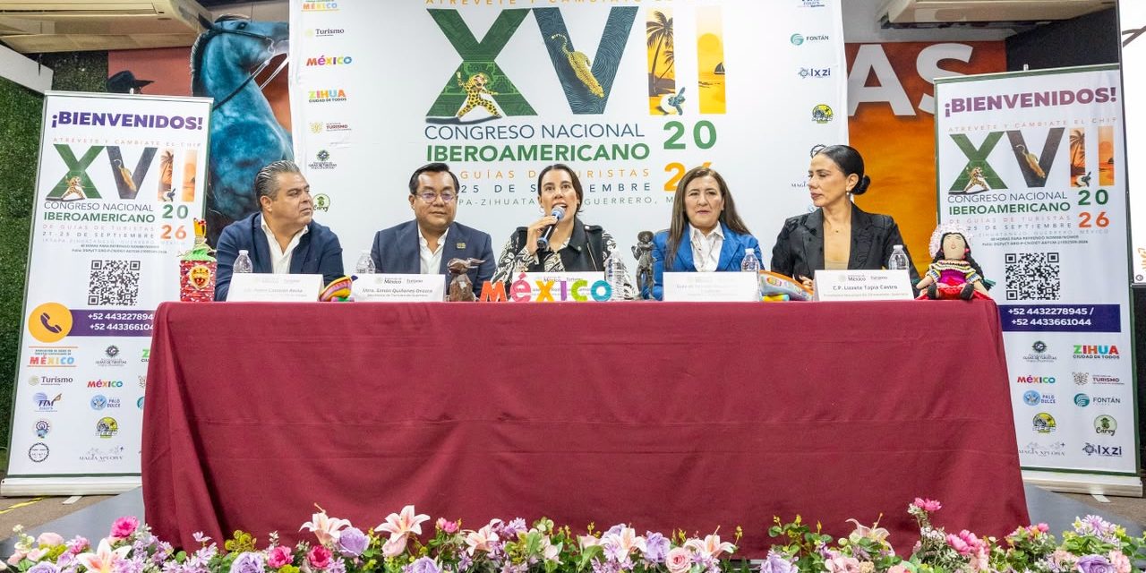 Ixtapa-Zihuatanejo, destino internacional y de gran riqueza turística, será sede del XVII Congreso Nacional e Iberoamericano de Guías de Turistas